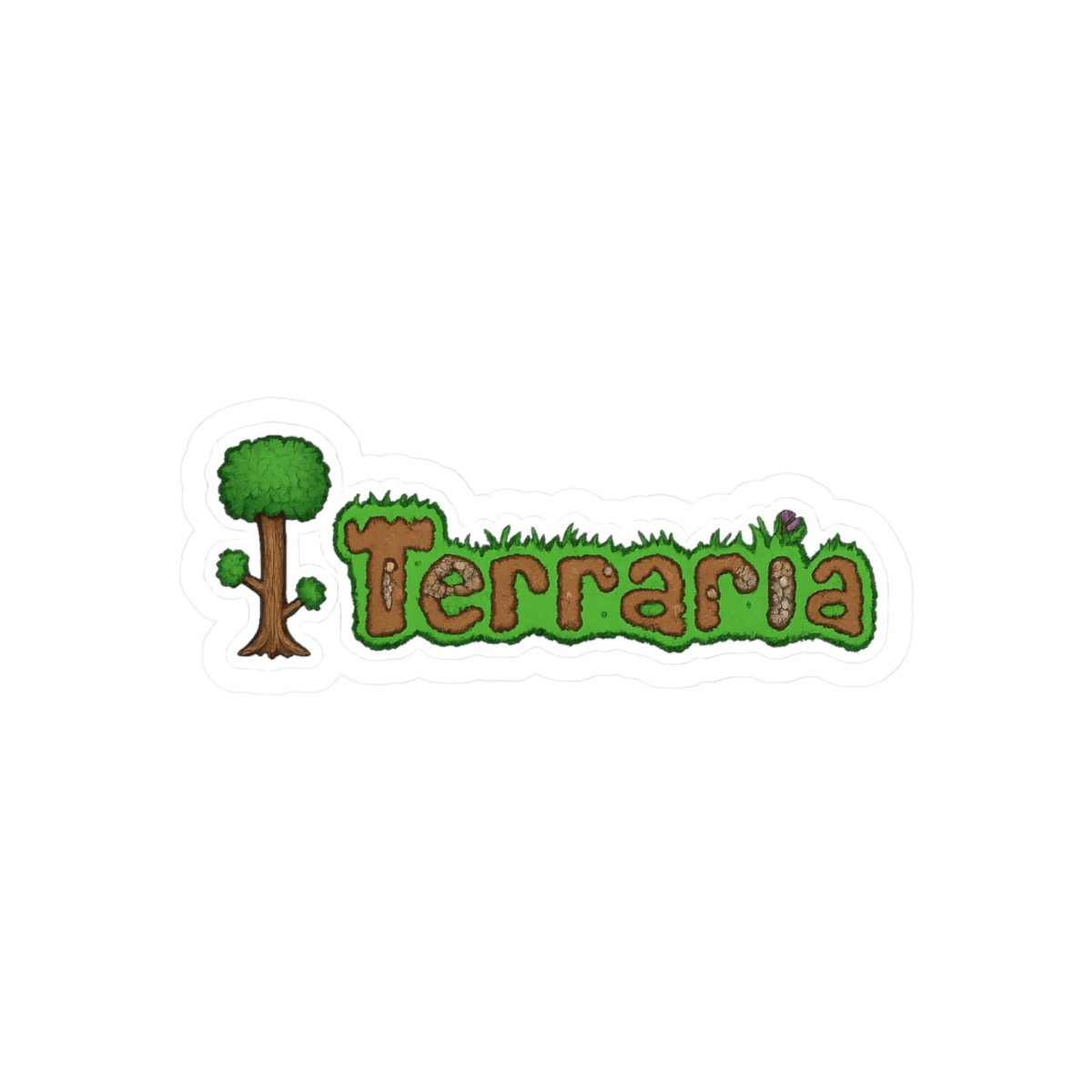 Terraria Logo Sticker | Bold Gaming Vinyl Decal