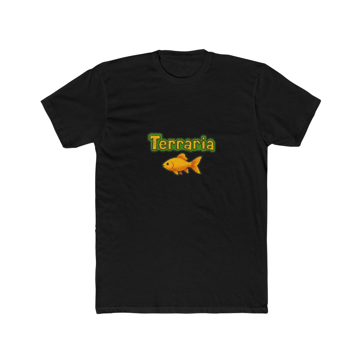 Terraria Goldfish Pet Pixel Gamer T-Shirt