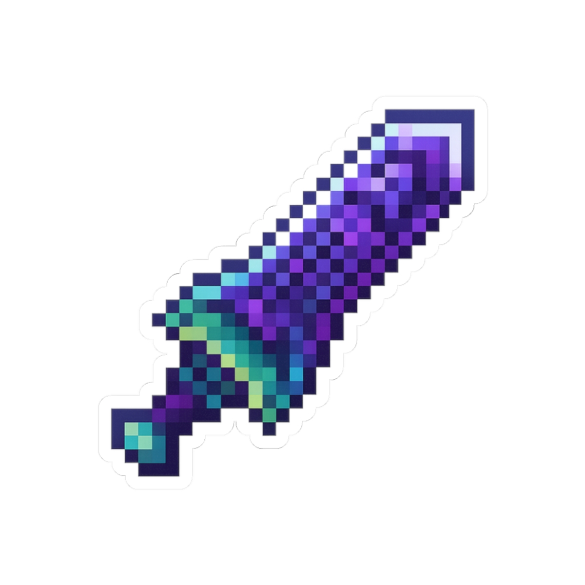Terraria Zenith Sword Sticker | Pixel Gamer Decal