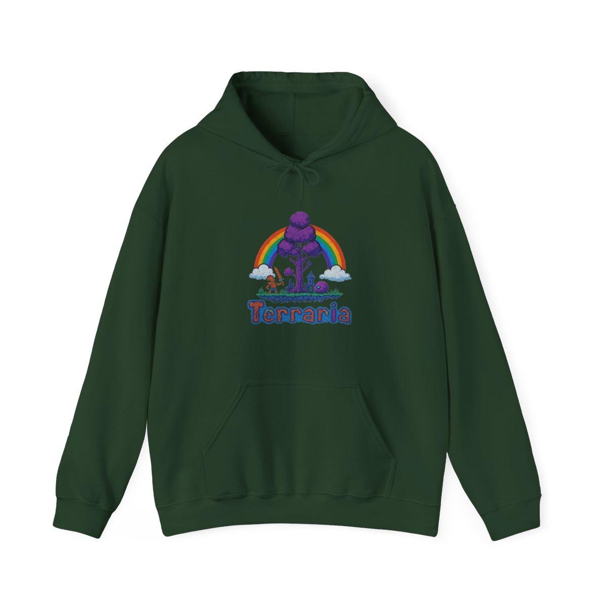 Terraria Hallowed Ground Pixel Art Hoodie