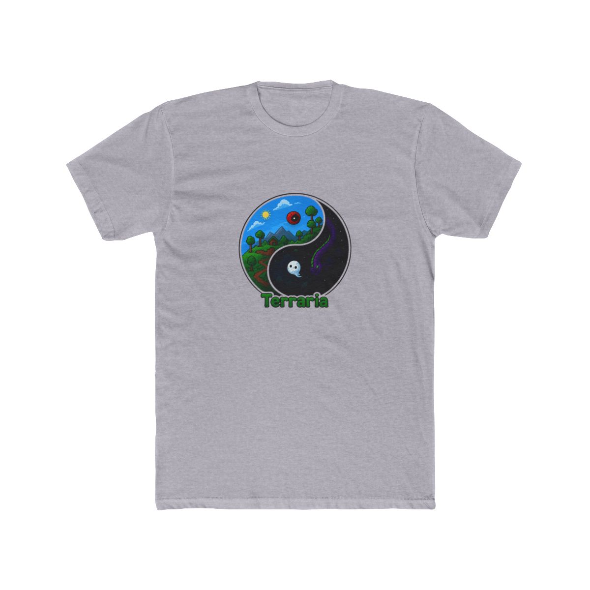 Terraria Night and Day Cycle Graphic T-Shirt