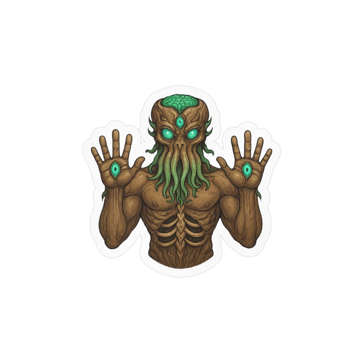 Moon Lord Terraria Conquest | Gaming Sticker, Vinyl Decal, Boss Fight Badge
