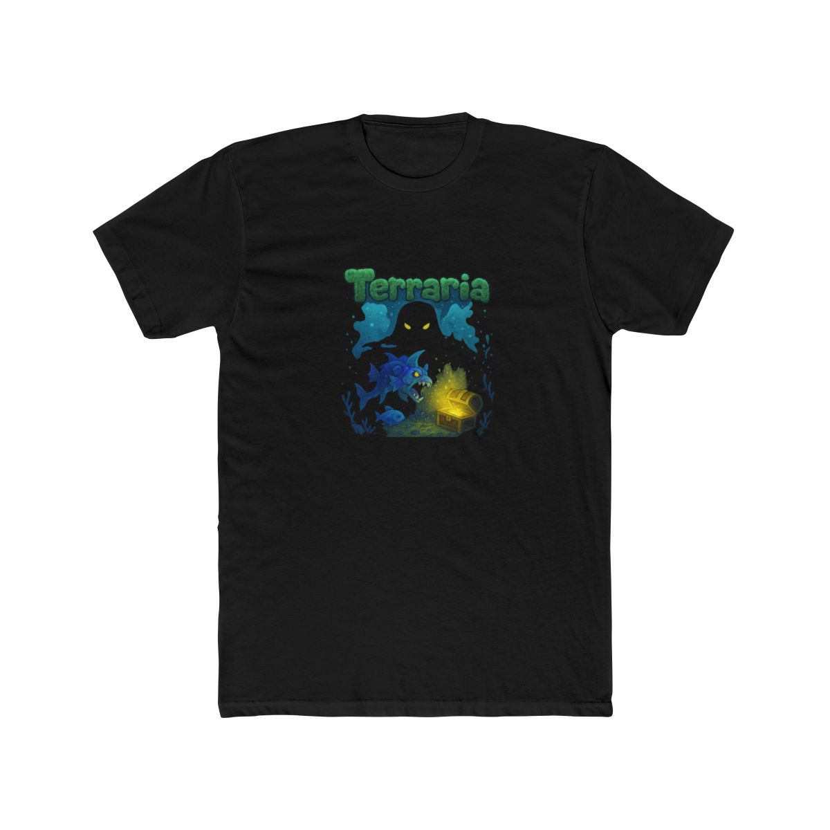 Duke Fishron Domain Terraria T Shirt - Epic Gaming Boss Fight Tee