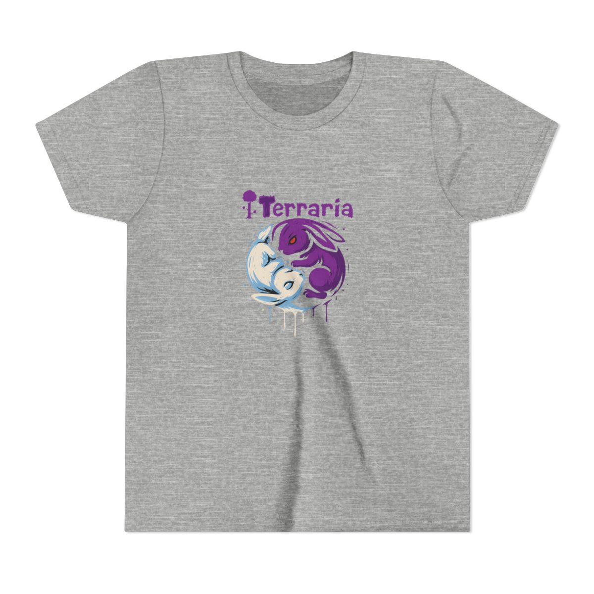 Yin Yang Bunnies Terraria Gamer Kids T-Shirt